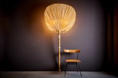  Ingo Maurer Ingo Maurer Uchiwa Floor Lamp in Bamboo and Paper Germany 1970s - 3478115