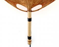  Ingo Maurer Ingo Maurer Uchiwa II Rice Paper and Bamboo Wall Light - 4296648