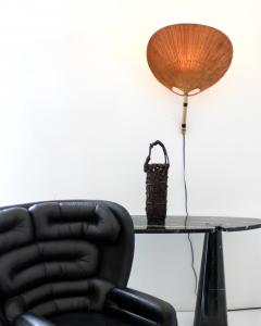  Ingo Maurer Ingo Maurer Uchiwa II Rice Paper and Bamboo Wall Light - 4296656