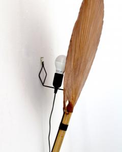  Ingo Maurer Ingo Maurer Uchiwa II Rice Paper and Bamboo Wall Light - 4296657