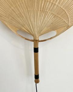  Ingo Maurer Ingo Maurer Uchiwa II Rice Paper and Bamboo Wall Light - 4662288