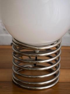 Ingo Maurer Italian Mid Century Chrome Spring Lamp - 3368767