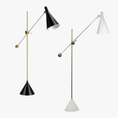  Innolux Oy Tapio Wirkkala Crane Articulating Floor Lamp in Black for Innolux Oy - 3264390