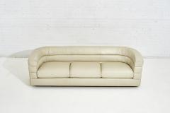  Interiors Crafts Channel Stacked Leather Sofa by Interior Crafts 1970 s - 1931384