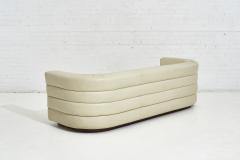  Interiors Crafts Channel Stacked Leather Sofa by Interior Crafts 1970 s - 1931388