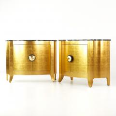  Interiors Crafts Interior Crafts Marble Top Cabinets Pair - 4640801