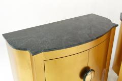  Interiors Crafts Interior Crafts Marble Top Cabinets Pair - 4640807