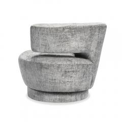  Interlude Home Arabella Swivel Right Chair Feather - 1882866