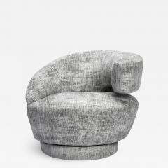  Interlude Home Arabella Swivel Right Chair Feather - 1884119