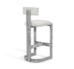  Interlude Home Brooklyn Bar Stool Dove - 2619038