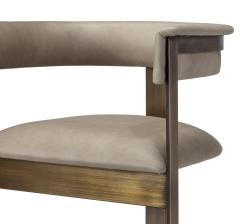  Interlude Home Darcy Dining Chair Taupe - 1440689
