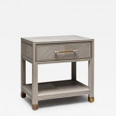  Interlude Home Jensen Bedside Chest Grey Wash - 3078343