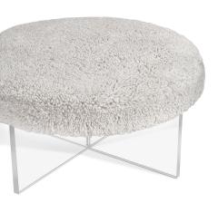  Interlude Home Jules Ottoman Winter - 3076051