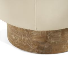  Interlude Home Simone Swivel Chair Cream - 2619091