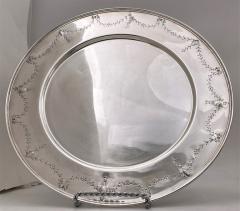  International Silver Co Barbour International Sterling Silver Set of 12 Dinner Plates Chargers - 3237204