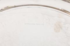  International Silver Co International Silver Co Victorian Style Silver Plated Serving Tray - 4198349