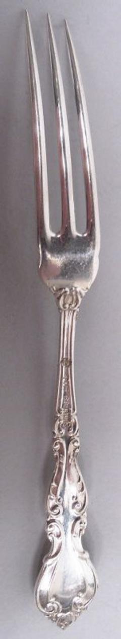  International Silver Co Set of 12 International Warwick Sterling Silver Strawberry Forks - 3832086