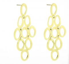  Ippolita IPPOLITA CLASSICO OPEN OVAL CASCADE EARRINGS - 3463323