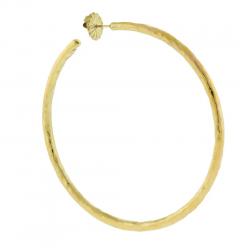  Ippolita Ippolita Classico Extra Large Hammered Hoop Earring - 3920277