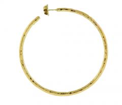  Ippolita Ippolita Classico Extra Large Hammered Hoop Earring - 3920278