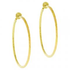  Ippolita Ippolita Classico Extra Large Hammered Hoop Earring - 3920279