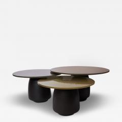 Isabelle Sicart Emmanuel Levet Stenne Nicolas et S bastien Reese Set of 3 coffee tables - 3213705