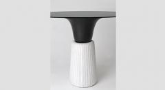  Isabelle Sicart and Emmanuel Levet Stenne Sirtaki console table black and white Emmanuel Levet Stenne - 2637005