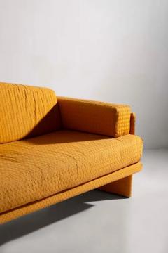  Italian school XX ct Vintage Italian Sofa in Yellow Fabric - 3690979