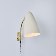  Itsu 1960s Lisa Johansson Pape White Plug in Wall Lamp for Itsu - 4000811