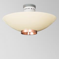  Itsu A SCANDINAVIAN MODERN FLUSH MOUNT BY ITSU WITH COPPER RING - 722923