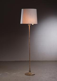  Itsu Brass Itsu floor lamp with cane covered stem - 3052358