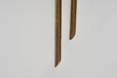  Itsu Brass and Opal Glass Wall Lamp by Itsu Finland Mid 20th Century - 4686969