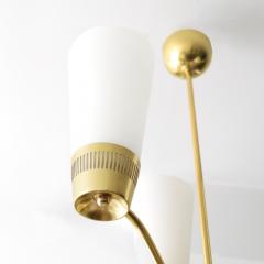  Itsu ITSU FINNISH PENDANT WITH THREE OPAL GLASS SHADES ON A BRASS FRAME - 4433926