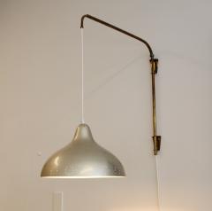  Itsu Itsu Brass Wall Pendant with Perforated Aluminum Shade - 3075112