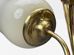  Itsu Itsu Finnish Modern Pendant Light Opal Glass Finland 1940s - 4459004