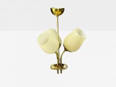  Itsu Itsu Finnish Modern Pendant Light Opal Glass Finland 1940s - 4459008