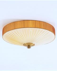  Itsu Itsu Pleated Silk Ceiling Lamp with Gimp - 3379575