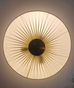  Itsu Itsu Pleated Silk Ceiling Lamp with Gimp - 3379578