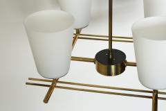  Itsu Itsu chandelier in brass Finland circa 1960s - 4316319