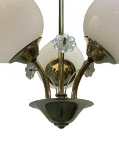  Itsu Mid Century Itsu Ceiling Lamp in Brass Finland 1950s - 3933182