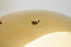  Itsu Model EV 57 Polished Brass Wall Lamp by Itsu Finland ca 1950s - 4753630