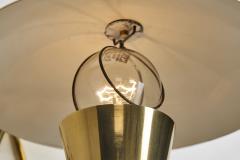  Itsu Model EV 57 Polished Brass Wall Lamp by Itsu Finland ca 1950s - 4753631