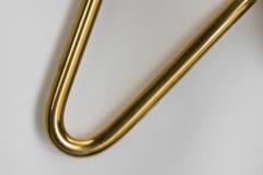  Itsu Model EV 57 Polished Brass Wall Lamp by Itsu Finland ca 1950s - 4753633