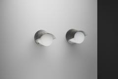  Itsu Pair of Model AT 32 Wall Lamps with Copper Shade for Itsu Finland ca 1950s - 4729760