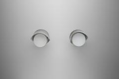  Itsu Pair of Model AT 32 Wall Lamps with Copper Shade for Itsu Finland ca 1950s - 4729762