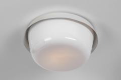  Itsu Pair of Opal Glass Ceiling Lamps by Itsu Finland ca 1960s - 4701656