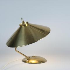  Itsu Rare Perforated Table Lamp in Full Brass Model EV 65 for Itsu 1950s - 4216771