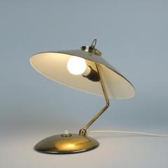  Itsu Rare Perforated Table Lamp in Full Brass Model EV 65 for Itsu 1950s - 4216774