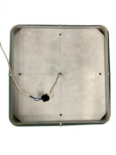  Itsu Rare Starry Sky Ceiling Lamp Model AE 37 in Turqoise White Itsu 1950s  - 3939284