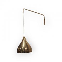  Itsu Telescopic Wall Lamp Model AO 1 in Perfortated Brass Itsu 1950s - 4216811